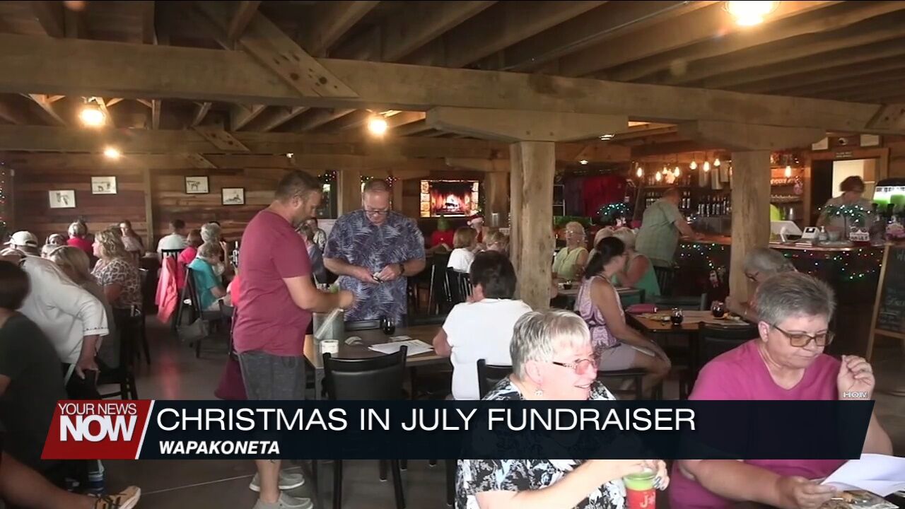 Children's Hometown Holiday hold "Christmas in July" Raffle Fundraiser